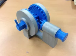 3D Printed da Vinci Style Movement Converting Device