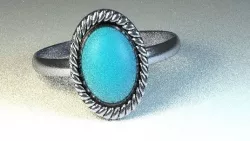 3D Ring  Low-poly  3D model