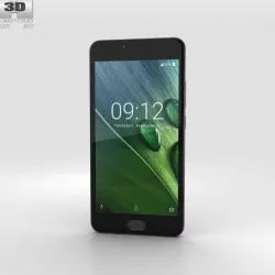 Acer Liquid Z6 Plus Gray 3D model