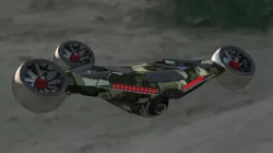 Advanced drone model - 3 variants Low-poly  3D model