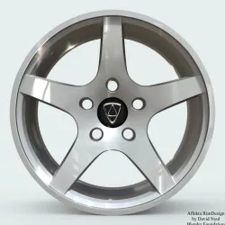 Affekta Rim 1 Sport Tuning Design Concept Low-poly  3D model
