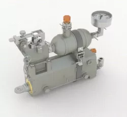 Aircraft door damper (EPAS)
