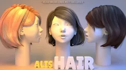 Alis Hair 3D model