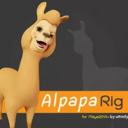 Alpapa Rig 3D model