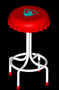Bar stool.