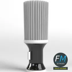 Barber Neck Duster 3D model
