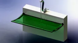 Basin and Tap De Serpentine