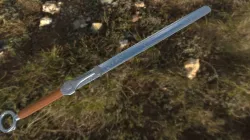 Bastard Sword Low-poly  3D model
