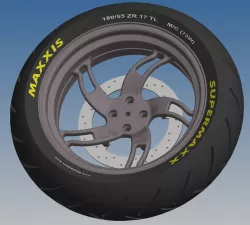 Bike Inspired by R1100S Tyre