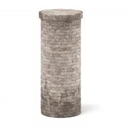 Brick Pillar 3D Model 3D model