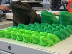 Bullfrog Scanned on MakerBot Digitizer