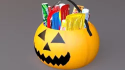 Candy Pumkin 3D model