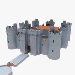 Castle 3D model
