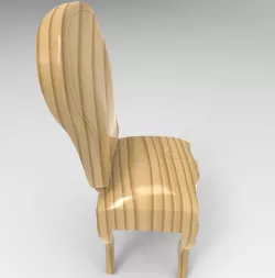 chapander chair 3D model