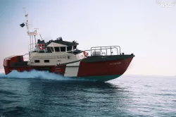 Coast guard fast boat