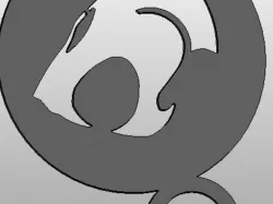 coffee Stencil - thundercats logo