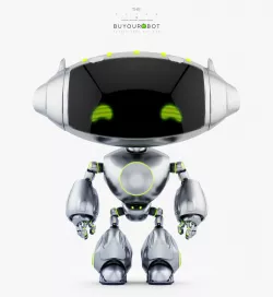 CUTE CAT PET BOT 3D model