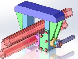 Device for press and fixing tube pipe