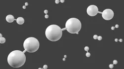 Dihydrogen molecule - Model 3D model
