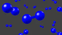 Dinitrogen molecule - Model 3D model