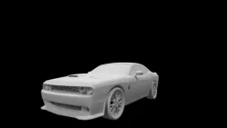 Dodge Challenger Hellcat 3D model