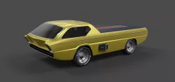 Dodge Deora 1967 3D model