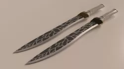 Elf Sword 3D model