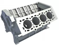 Engine Block 3D model