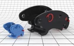 excavator quick hitch, quick coupler