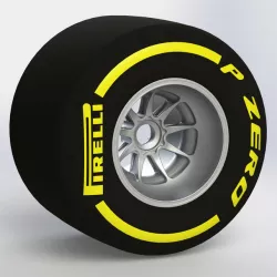 F1 2019 Rear wheel