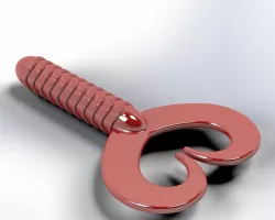 fishing lure 3D model