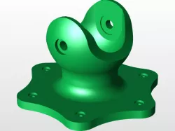 Flange & socket fitting