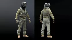 FLIGHT SUIT F35 Pilot 3D model