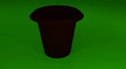 Flower pot  Low-poly  3D model