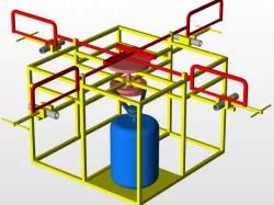 Four Way Hacksaw by Using Scotch Yoke Mechanism