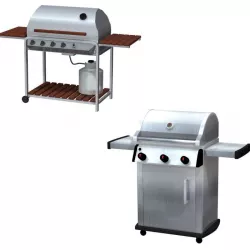 Gas Grills 3D model