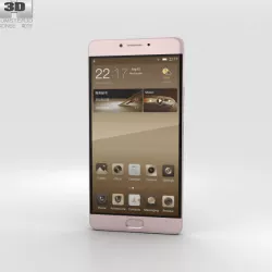 Gionee M6 Mocha Gold 3D model