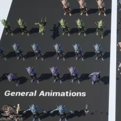 Goblin Slave Light Version Low-poly  3D model