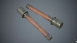 Grenade M24 German WW2 Low-poly  3D model