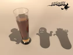 Halloween Cup 3D model