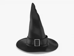 Halloween Witch Hat 3D model