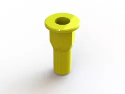 Hexagon threaded rivet