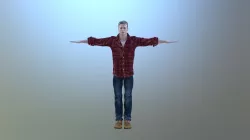Human Male Character 3D model
