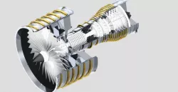 IAE V2500 Turbofan complete