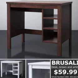 IKEA BRUSALI Desk 3D model