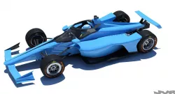 Indycar 2020 - Oval version 3D model