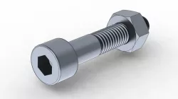 ISO M8 Screw-Nut Assembly
