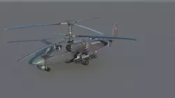 Ka-52 navy 3D model