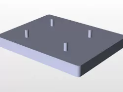 Linear Slide Block Holder