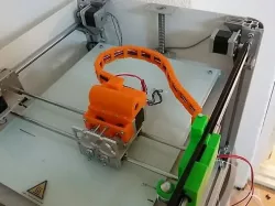 Low profile cable chain for lazy people - uppdated for sharper bend radius